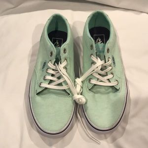 Vans Off the Wall - Beautiful Mint Green, sz7 NWOT